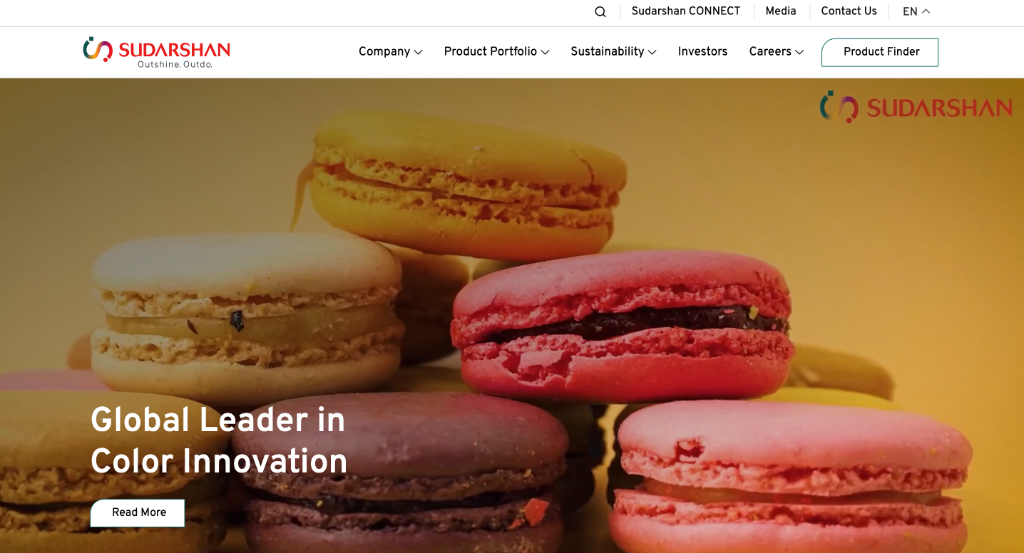 Sudarshan Chemical Industries Global Screenshot